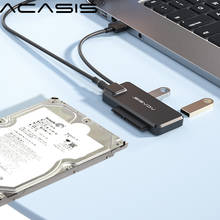 Acasis SATA к USB 3,0 адаптер USB 3,0 2,0 к Sata 3 кабель конвертер для 2,5 3,5 HDD SSD жесткий диск Sata к USB кабель 2024 - купить недорого