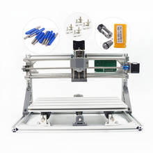 Mini roteador cnc, máquina de esculpir em madeira, desmontada, com controle grbl l10009, 3018 pro 2024 - compre barato