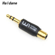 Haldane 2.5mm TRRS Balanced Fmale to 3.5mm Stereo Male Adapter 3.5mm Female to 2.5mm Balanced Male Connector Audio Adapter 2024 - buy cheap