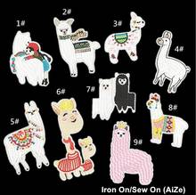 10 pcs Embroidered Animal Patches Iron On Sew On Jeans Coat T-shirt Bag Shoe Hat Decor Repair Motif Emblem Diy Accessory 2024 - buy cheap
