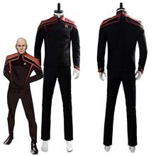 Star Cosplay Trek Jean-Luc Picard Cosplay Costume Unfirt Outfit Halloween Carnival Costumes 2024 - buy cheap