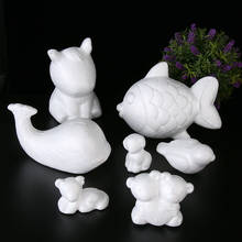 1PC White Foam Animal Shape Model Polystyrene Styrofoam Christmas Party Gifts Children Toys Home Decoration Crafts 2024 - buy cheap