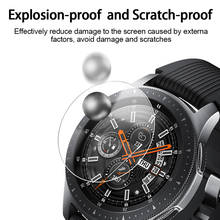 Protector de pantalla de vidrio templado clásico para Samsung Galaxy Watch, 42mm, 46mm, Gear S3, película protectora antiexplosión y antigolpes 2024 - compra barato
