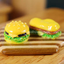 1/6 Scale Miniature Dollhouse Hambuger Pretend Play Mini Food Toy for Pullip BJD Doll Kitchen Furniture Accessories Toy 2024 - buy cheap