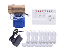 Water Level Leakage Water Leak Sensor Detector Alarm Overflow Security System With 1pc DN25 Valve for Household Use 2024 - buy cheap
