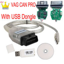 VAG CAN PRO CAN BUS+UDS+K-line S.W Version 5.5.1 VCP OBD2 Diagnostic Interface USB Cable Support Can Bus UDS K Line code reader 2024 - buy cheap