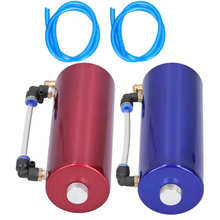 Kit Universal de latas de depósito de aceite con abrazaderas de soporte de tubo de aceite, Conector de tuerca de tornillo, depósito de aceite 2024 - compra barato