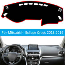 Накладка на приборную панель автомобиля, противоскользящая, для Mitsubishi Eclipse, Cross 2018, 2019 LHD 2024 - купить недорого
