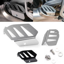 Proteção da válvula de escape aleta capa para bmw r1200gs lc aventura r1200r lc 2013 2014 2015 2016 motocicleta alumínio 2024 - compre barato