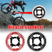 Bicycle Crank 104BCD Bicycle Chainring + Adapter For Bafang Motor Bike Chainwheel 32T/34T/36T/38T MTB Bike Circle Crankset Plate 2024 - buy cheap
