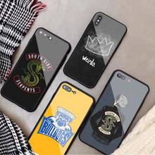 American TV Riverdale Painted Tempered Glass Phone Case For iPhone 5 5S SE 6 6plus 7 8 plus X XR XS Max 11 PRO Max 2024 - buy cheap