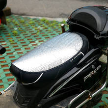 3D Sun Proof Motorcycle Scooter Electric Bicycle Sunscreen Seat Cover Prevent Scooter Sun Pad Heat Insulation Cushion Protect 2024 - buy cheap