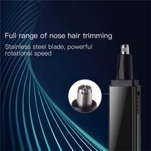 Men Multifunction USB Rechargable Ear Nose Trimmer Portable Electric Hair Removal Beard Sideburns Eyebrow Safety Razor Shaver 2024 - buy cheap