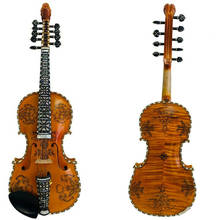 Deluxe fancy Norwegian fiddle 4/4 violin of profession concert (4*5strings) 2024 - buy cheap