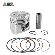 Piezas de motor de motocicleta AHL STD ~ + 50 cilindro tamaño 48 mm 48,25mm 48,5mm pistones y anillos para YAMAHA FZR250 FZ250 1HX 2024 - compra barato