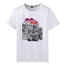 Jojo Bizarre Adventure Cosplay Unisex TShirt Summer Top Kawaii Jojo Graphic Tshirt Plus Size Unisex Anime Cosplay Costume 2024 - buy cheap