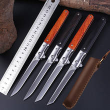 2 Pcs Reinforcement M390 Folding Knife Sandalwood Ebony CS Go Fold Knives Camping Hunting Slicing Fruit Knife Outdoor EDC Tool 2024 - buy cheap