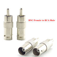 2/5/10Pcs BNC Female To RCA AV Male Connector RCA BNC Splitter Plug Adapter For CCTV Security Camera Surveillance Video 2024 - buy cheap