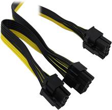8-контактный штекер-двойной 2X 8-контактный (6 + 2) штекер PCI Express кабель адаптера питания для EVGA источник питания 24 дюйма + 8 дюймов 2024 - купить недорого