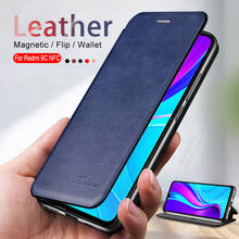 Redmi 9C nfc Case Leather Flip Magnetic Case For Xiaomi redmi 9c 9 c c9 redmi9c wallet stand book phone cover coque fundas 6.53 2024 - buy cheap