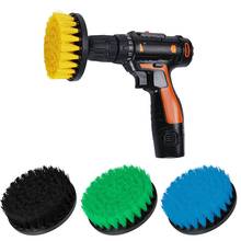 1pc Power Scrubber Brush 4'' Wheel Brush Car Washing Drill Brushes for Rims Wash Bathroom Tub Shower Floor Cleaning Tool 2024 - buy cheap