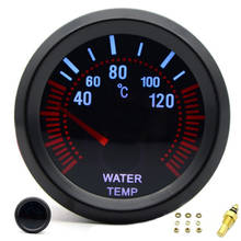 Medidor Digital de temperatura del agua, medidor LED negro con Sensor en general de Metal y ABS de 2 pulgadas 2024 - compra barato