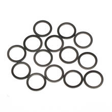 30pcs 12.7mm 12.8mm 13mm ID Graphite nylon gasket black plastic washers ultra-thin gaskets flat washer pad 15mm-24mm OD 2024 - buy cheap