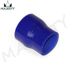Acoplador de manguera Turbo de silicona, reductor recto de 2,25 a 2,5 pulgadas, 57mm-64mm, incluye 1 Uds., azul 2024 - compra barato