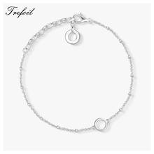 Chain & Link Bracelet Round Carrier,2020 Summer New 925 Sterling Silver Fashion Jewelry Ethnic Dragon Night Gift for Women Girl 2024 - buy cheap