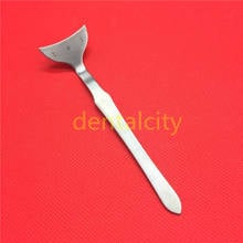 New Stainless steel Angled silkworm ruler caliper eye plastic surgery instrument 2024 - buy cheap