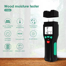 Two Pins Digital Wood Moisture Meter 7 Modes Wood Humidity Tester 0-60% Wood Humidity Tester Timber Damp Detector Backlight 2024 - buy cheap