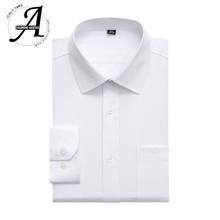 Мужская Повседневная рубашка 9XL, белая классическая рубашка с длинным рукавом, 6XL, 2019 2024 - купить недорого