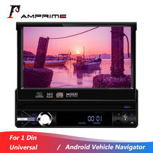 AMPrime 1Din Android 9.0  Car Radio 7 Inch MP5 Multimedia Player GPS Navigation wifi FM USB Radio Bluetooth AUX  Audio Stereo 2024 - buy cheap