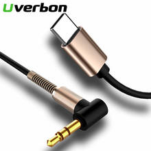 Type c to 3.5mm Headphone jack 3.5 AUX USB C Cable For Huawei P30 pro Xiaomi Mi 9 8 se Oneplus 7 pro Audio USB C Adapter 2024 - buy cheap