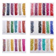 Broken Glass Stones Crystal UV Epoxy Resin Filler Jewelry Making Fillings DIY Crafts Nail Art Decorations Handmade 2024 - buy cheap