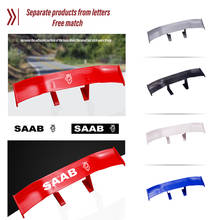 Car Tail Spoiler Non-Perforated Vehicle Stability Sticker Decal Car Styling For SAAB 9-3 93 9-5 9 3 9000 5 Auto Accessories 2024 - buy cheap