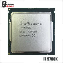 Процессор Intel Core i7-9700K i7 9700K 3,6 ГГц Восьмиядерный восьмипоточный ЦПУ Процессор 12M 95 Вт для настольного ПК LGA 1151 2024 - купить недорого