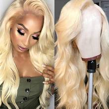 Body Wave 613 Lace Front Wigs Human Hair for Black Woman 150% Pre Plucked with Baby Hair Fake Scalp PU silk base Lace Front Wig 2024 - buy cheap