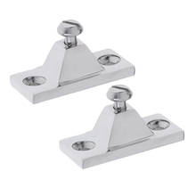 2x Heavy Duty Stainless Steel Side Mount Deck Hinge Boat Bimini Top Fittings 2024 - buy cheap