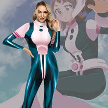 Anime My Hero Academia Anime Cosplay Costume Spandex Clothing Halloween Party Cosplay Made Women Zentai Catsuit Bodysuit 2024 - buy cheap