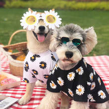 Moda roupas para cães filhote de cachorro chihuahau roupas para animais de estimação pequeno médio cães camisa verão novo estilo animais de estimação cães roupas maschas bulldog 2024 - compre barato