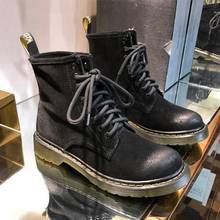 Genuine Leather Boots Women Autumn Winter Botas Mujer Retro Lace Up Botas Feminina Chic Ankle Boots For Women Zapatos De Mujer 2024 - buy cheap