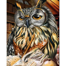 5d Diamond Painting Animal Owl Full Drill Square Embroidery Sale Diamond MosaicPicture Rhinestone Home Decor Drop Ship 2024 - buy cheap