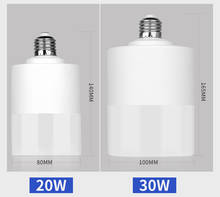 Lâmpada de led elétrica doméstica e27, parafuso com parafuso, economia de energia, iluminação super brilhante, lâmpada branca única 5w15w 2024 - compre barato