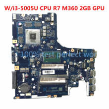 For Lenovo Z51-70 Laptop Motherboard 5B20K40309 AIWZ0/Z1 LA-C281P With i3-5005U CPU R7 M360 2GB GPU DDR3L 100% Tested Fast Ship 2024 - buy cheap