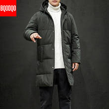 Chaqueta militar con capucha para hombre, abrigo informal de plumón de pato blanco, cálido a 15 grados, estilo Hip Hop japonés, más de 300g 2024 - compra barato