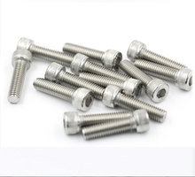 10/20/50Pcs M2.5 M3 M4 M5 M6 DIN912 304 Stainless Steel Hexagon Socket Head Cap Screws Hex Socket Bicycle Bolts 2024 - buy cheap