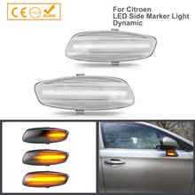 Indicador lateral dinámico Led, luz intermitente secuencial para Citroen C3 C4 C5 DS3 DS 4 Peugeot 207 308 3008 5008 Partner, 2 uds. 2024 - compra barato