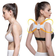 Corretor de postura das costas ajustável, suporte de ombro para mulheres, cinta protetora para cuidados com a saúde do corpo, esporte 2024 - compre barato