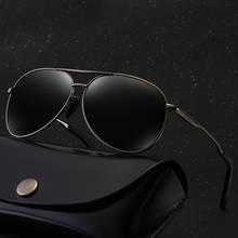 MYT_0252 gafas de sol polarizadas con montura metálica de aviación para hombre y mujer, gafas de sol de diseñador de marca, lentes de piloto para conducir 2024 - compra barato